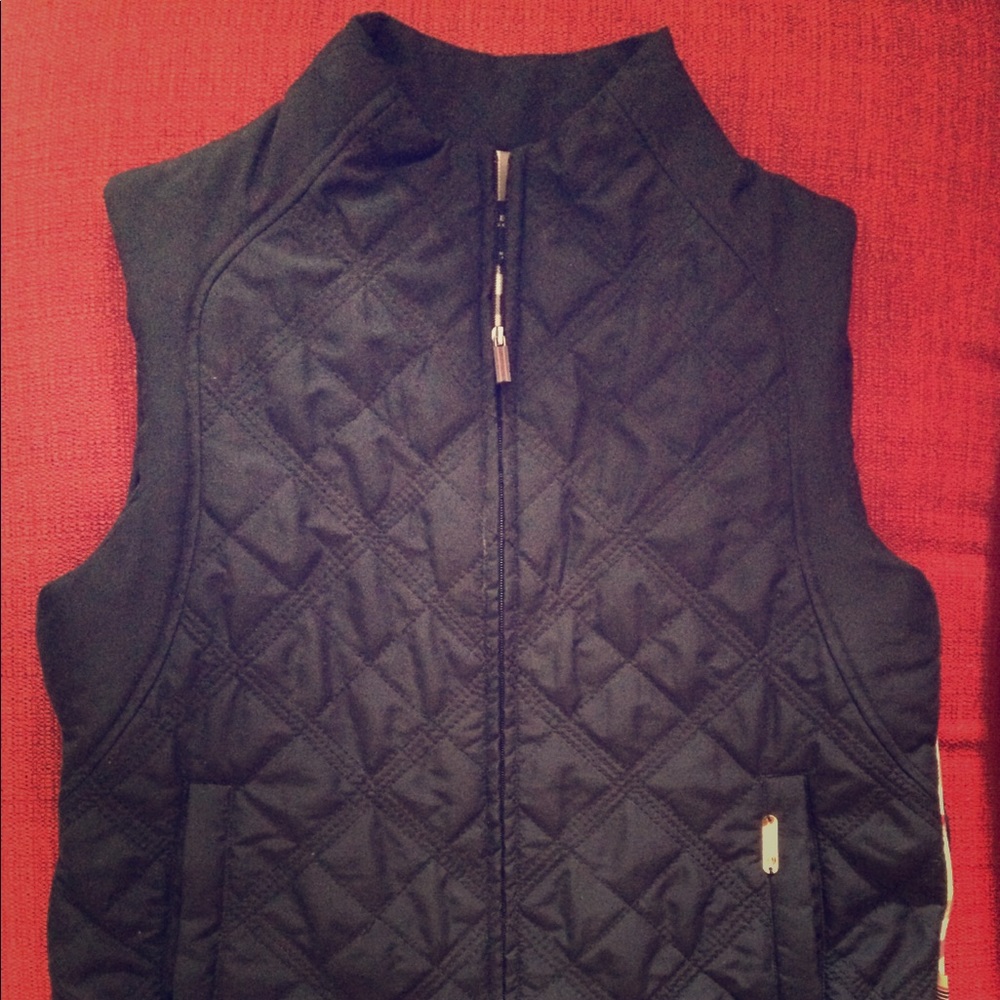 Burberry Quilted Golf Vest